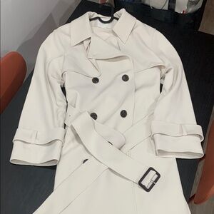 Chic Double-Breasted Trench Coat